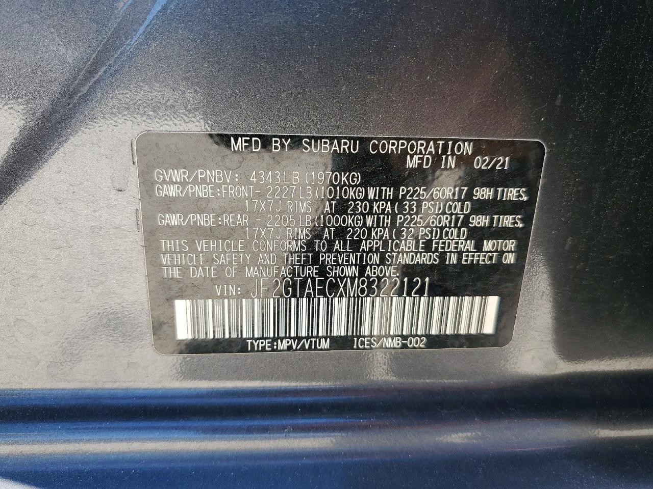 Subaru Crosstrek Premium