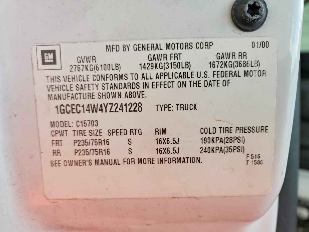 Chevrolet Silverado C1500