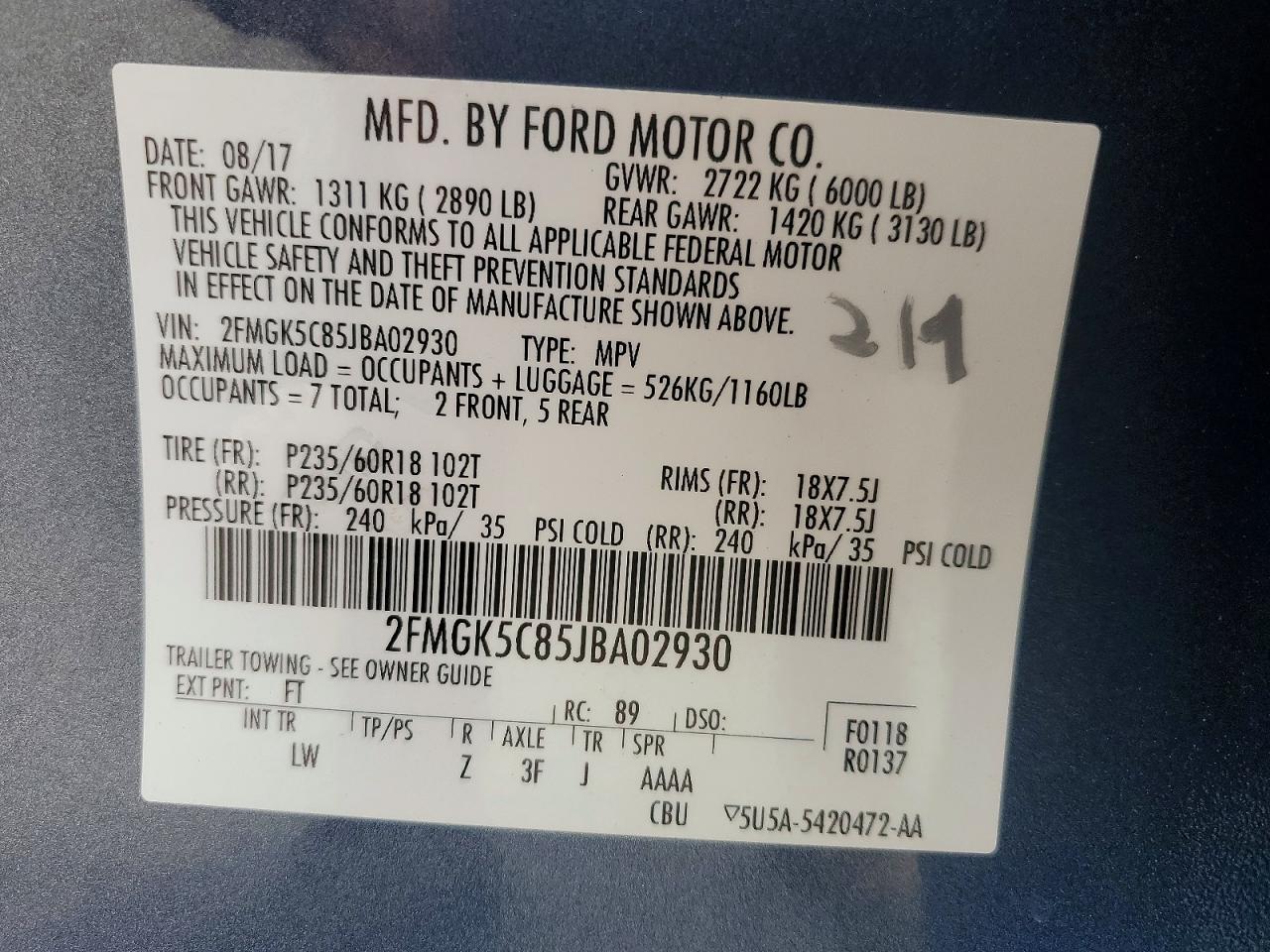 Ford Flex Sel