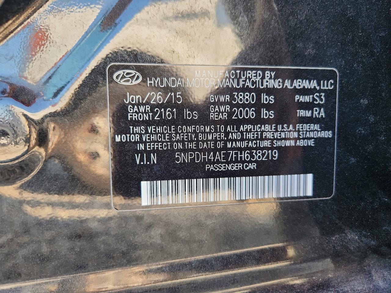 Hyundai ELANTRA Se