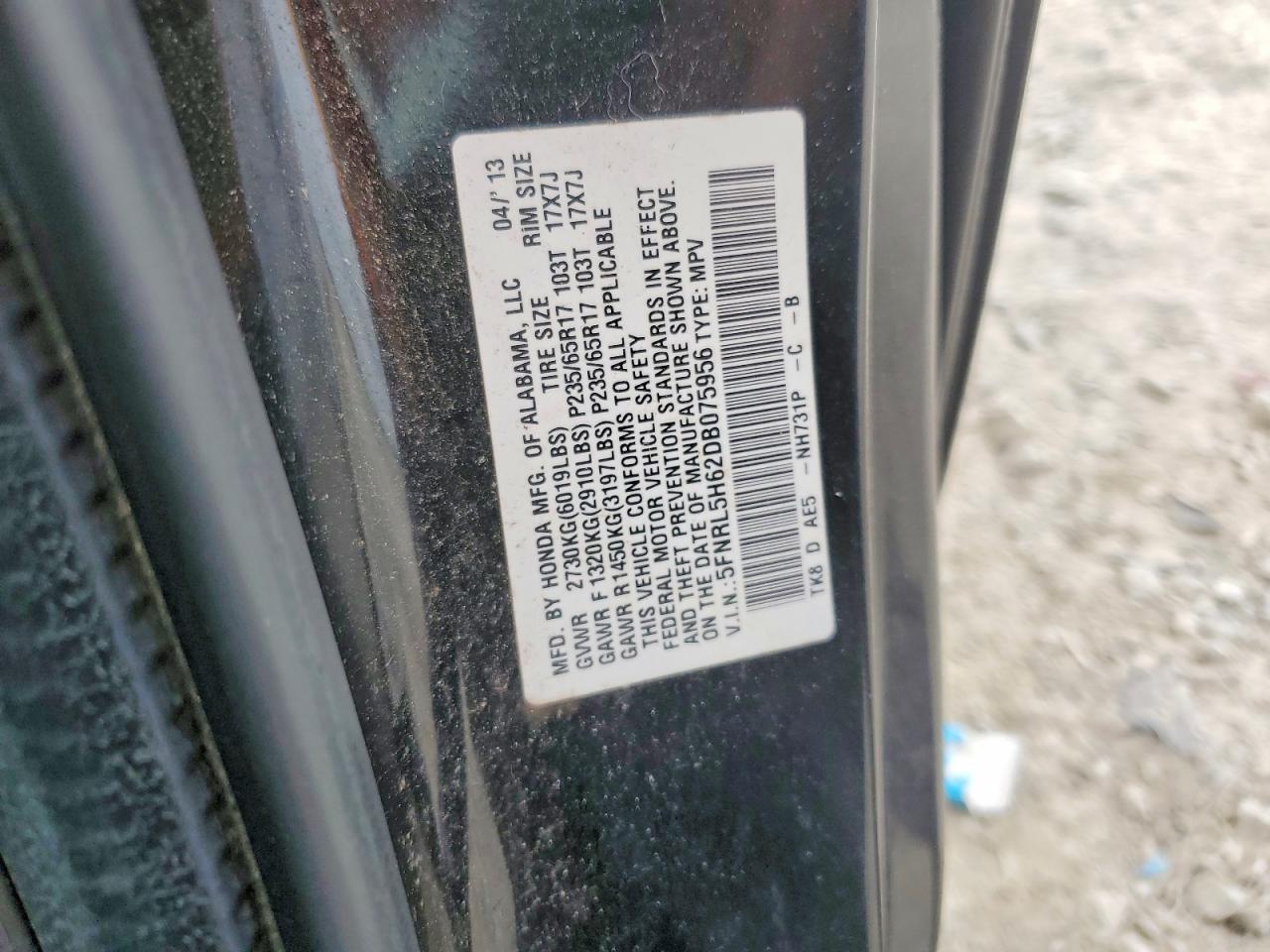 Honda Odyssey Exl