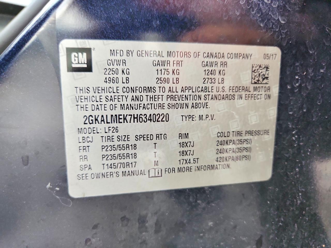 GMC Terrain Sle