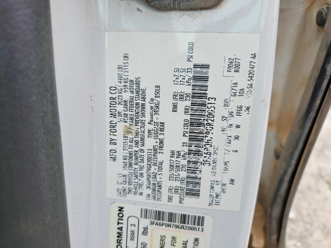 Ford Fusion Se
