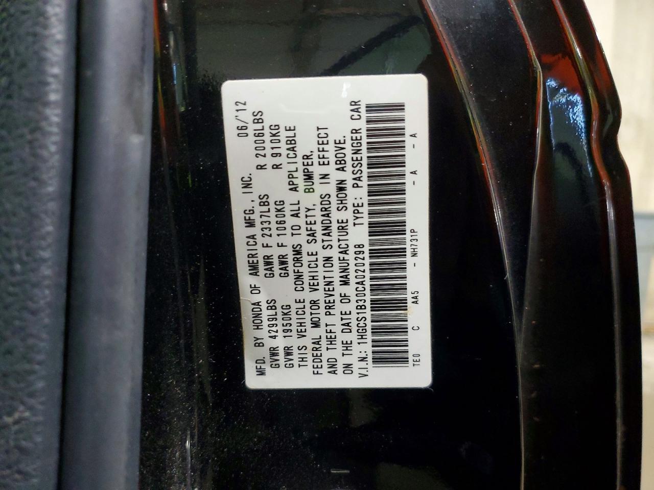 Honda Accord Lx