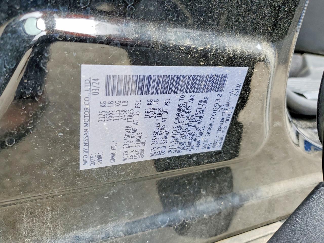 Nissan Rogue Sv