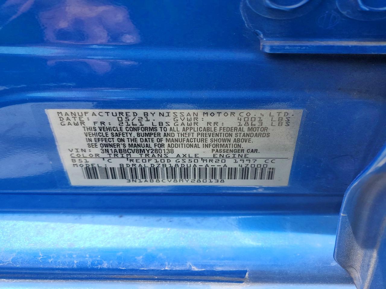 Nissan Sentra Sv