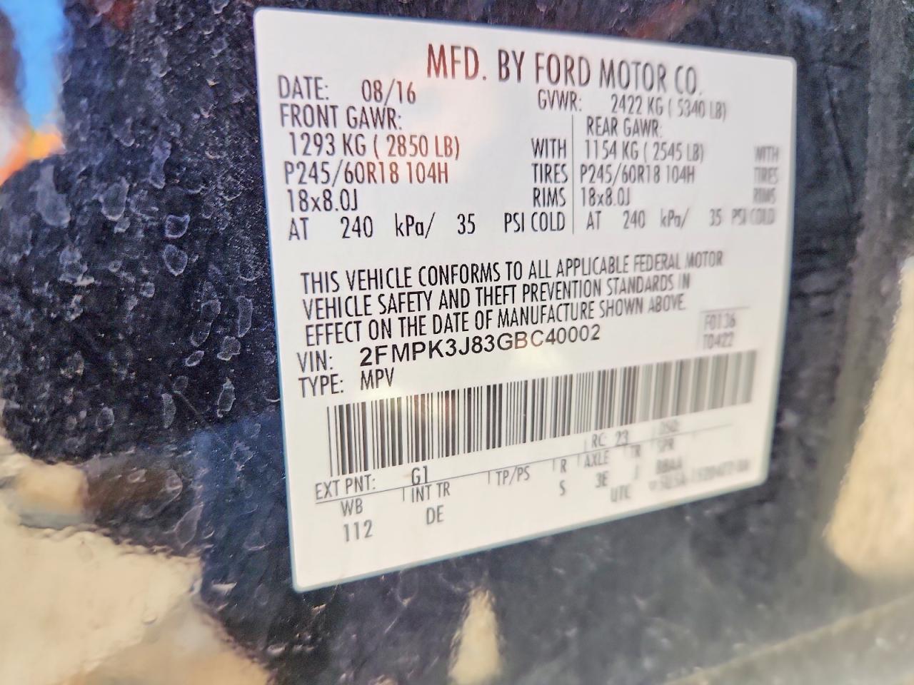 Ford Edge Sel