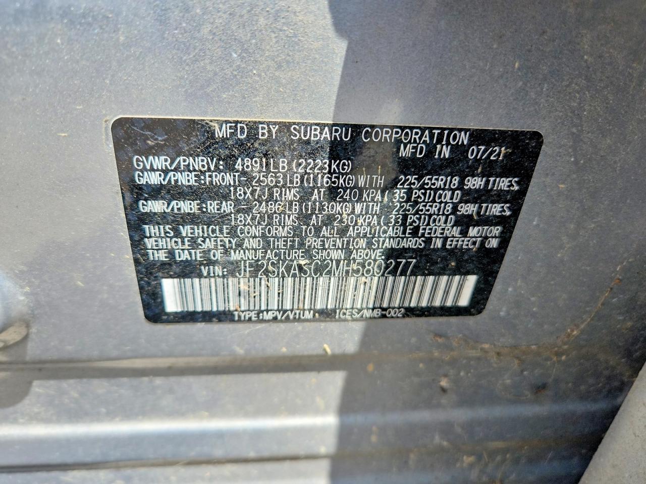 Subaru Forester Limited