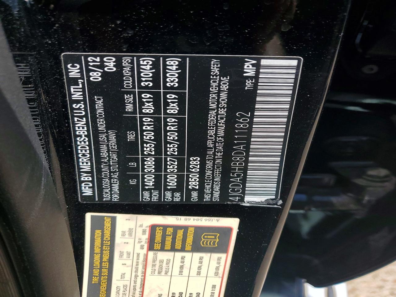 Mercedes-Benz M-Class 350 4matic