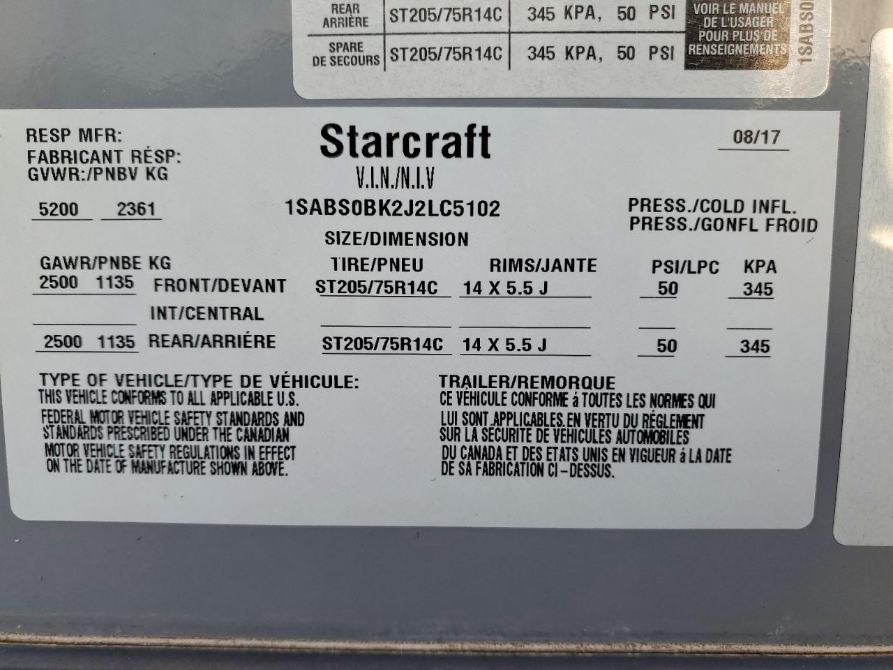 Starcraft Lauch Outfitters 19b