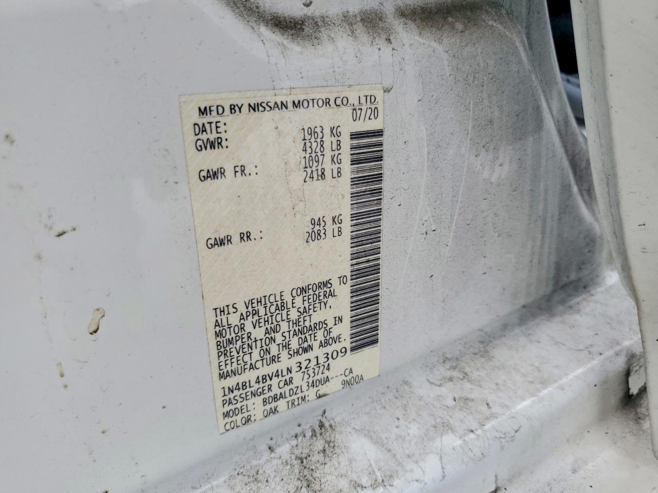 Nissan Altima S