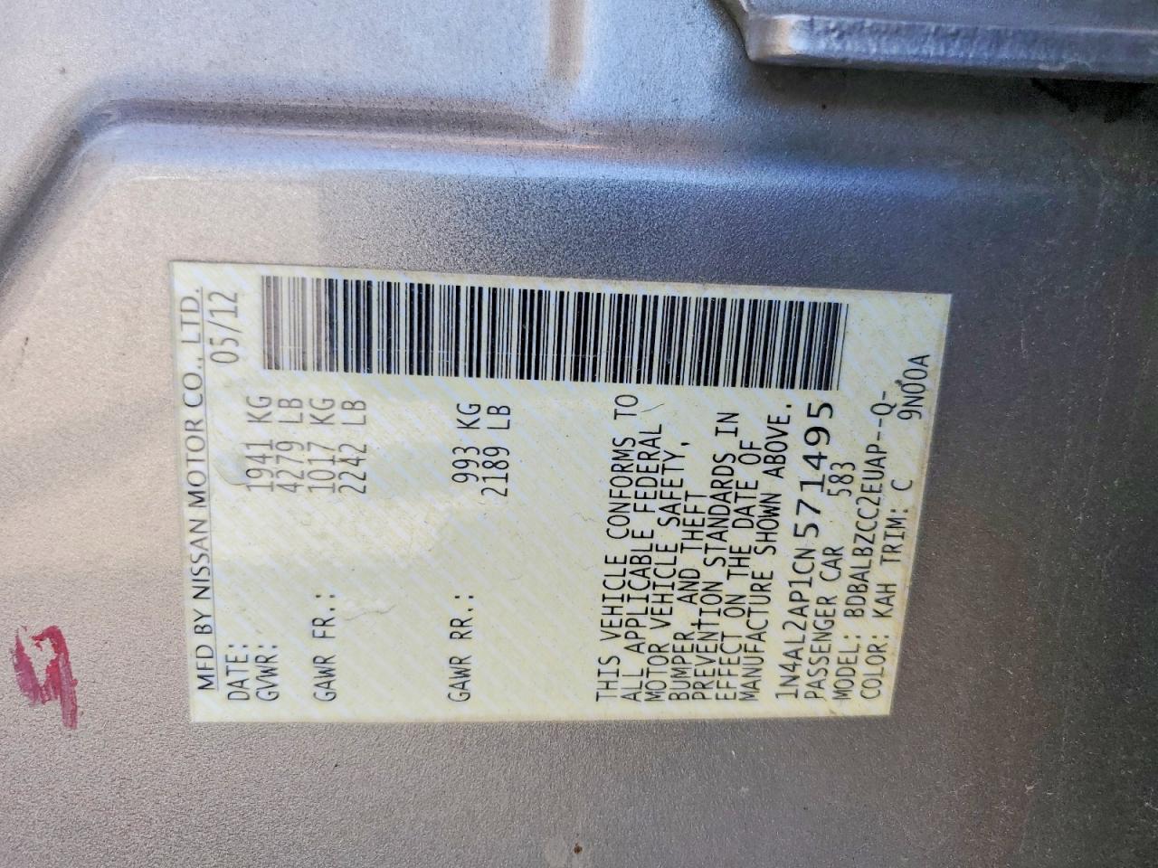 Nissan Altima 2.5
