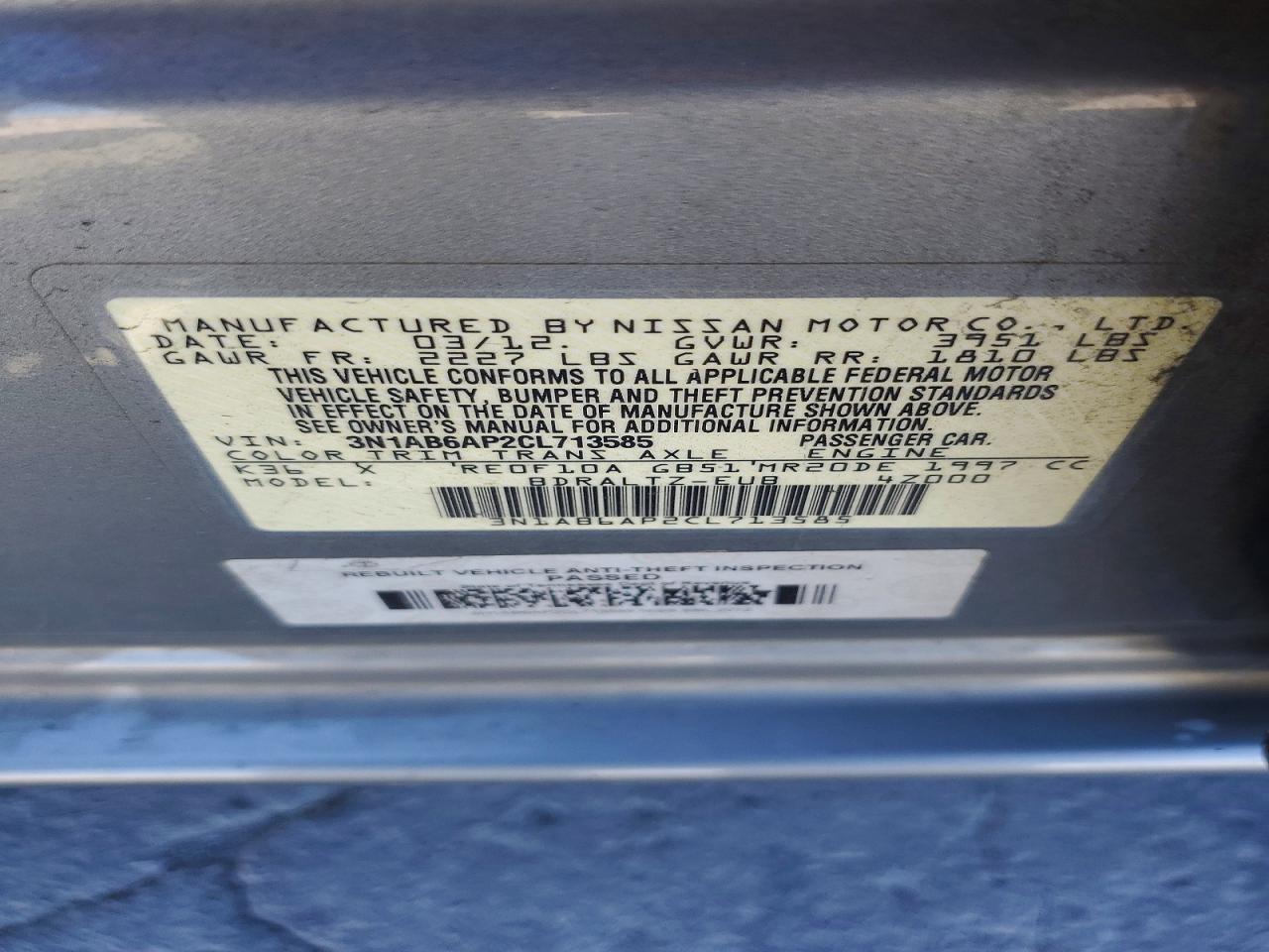 Nissan Sentra 2.0