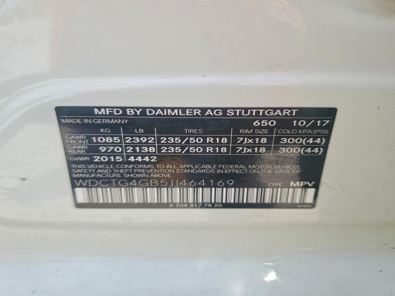 Mercedes-Benz GLA 250 4matic