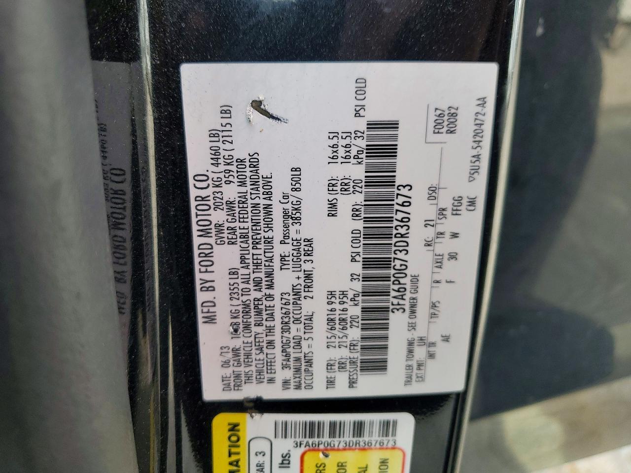 Ford Fusion S