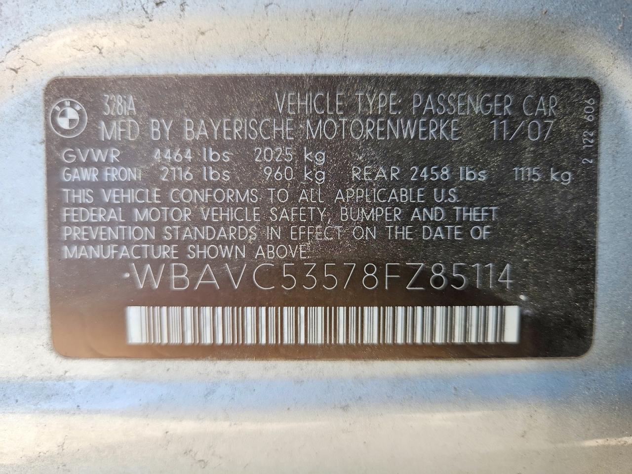 BMW 3 Series I Sulev
