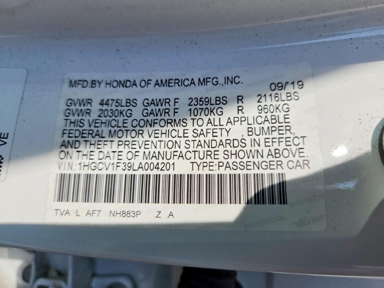 Honda Accord Sport