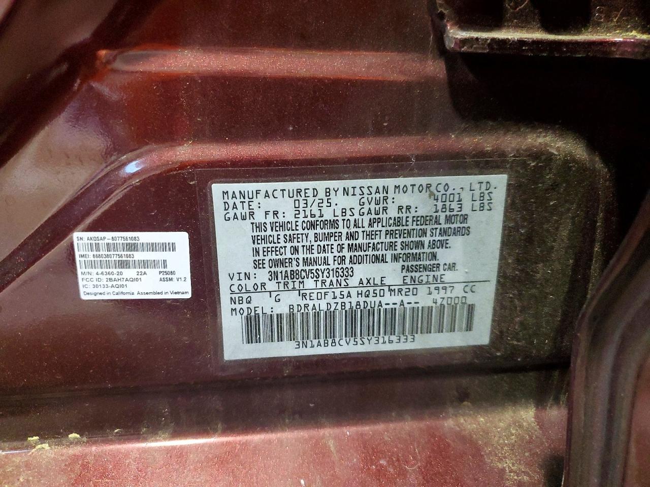 Nissan Sentra Sv