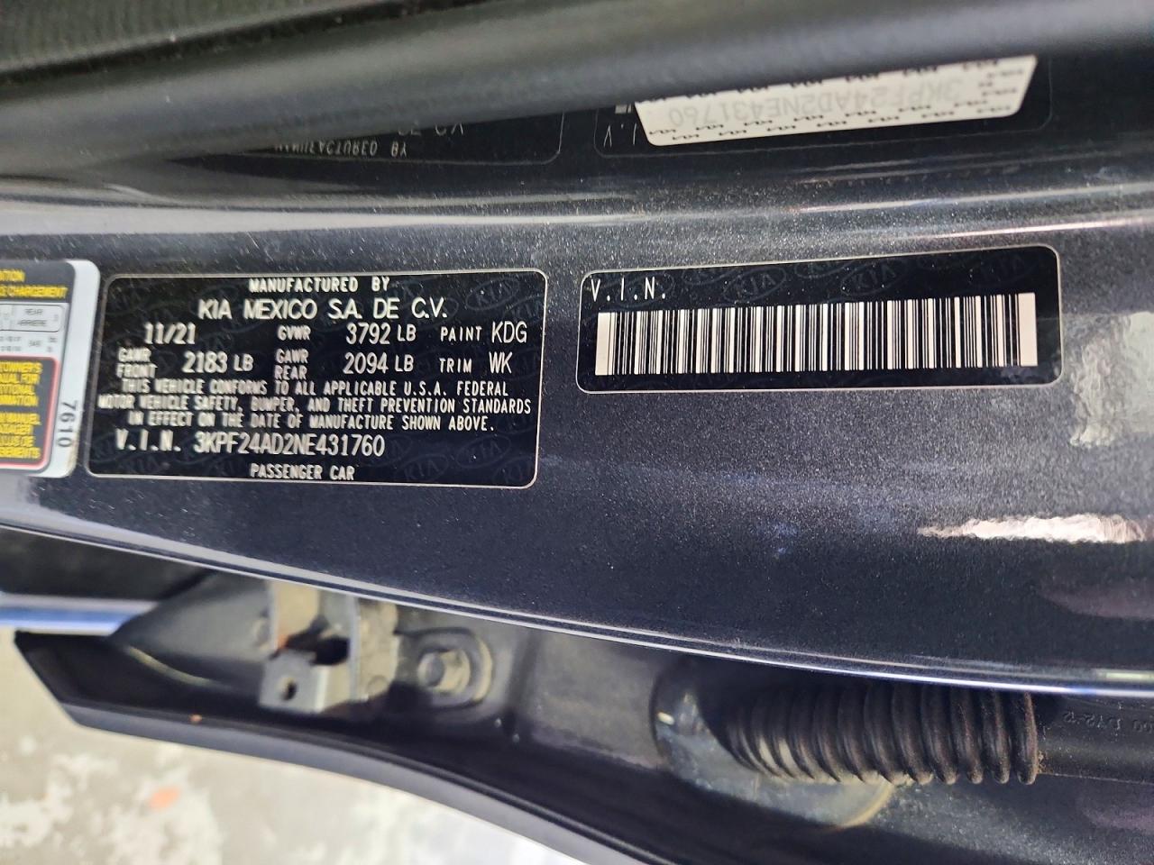 Kia Forte Lxs