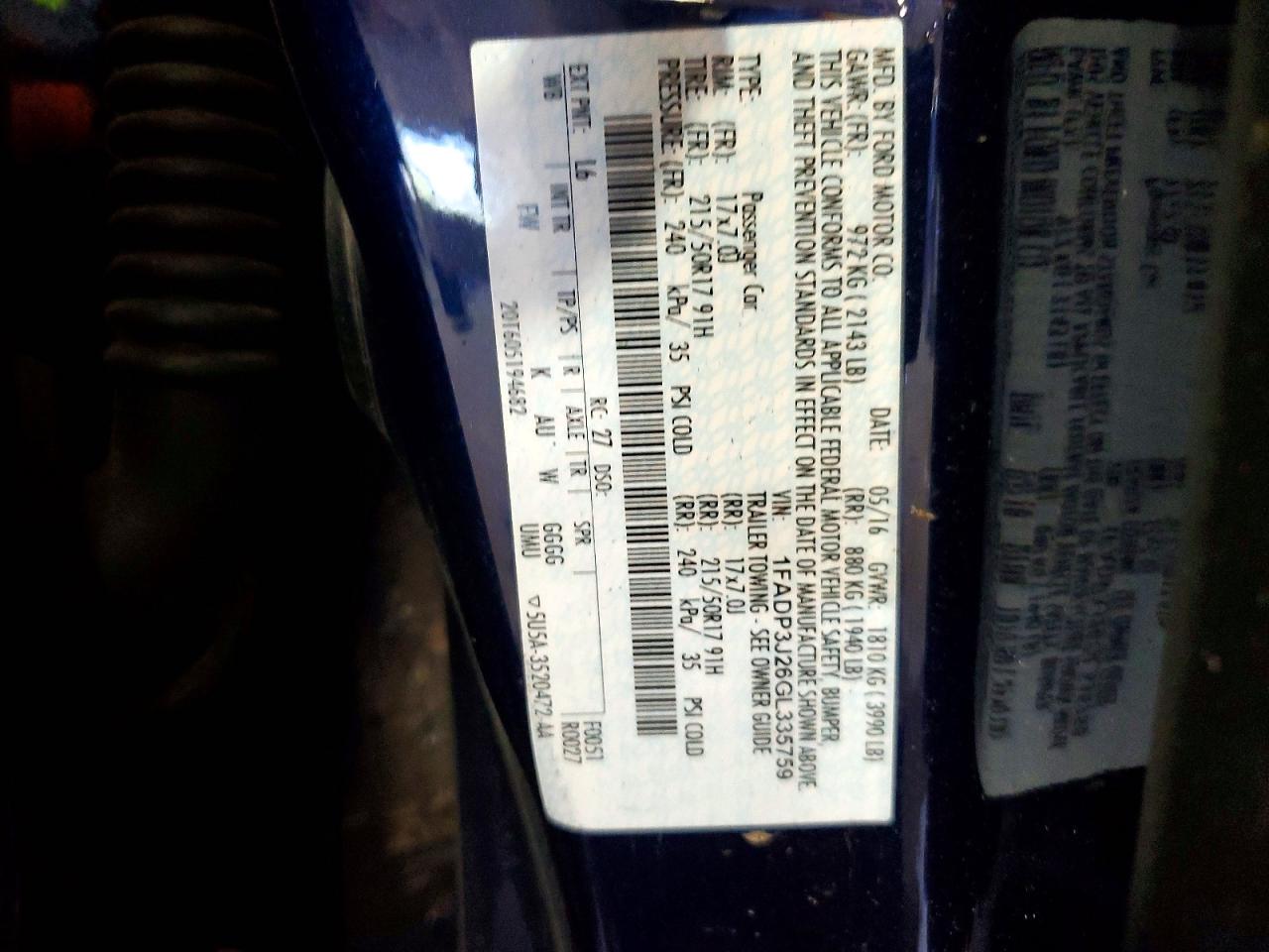 Ford Focus Titanium