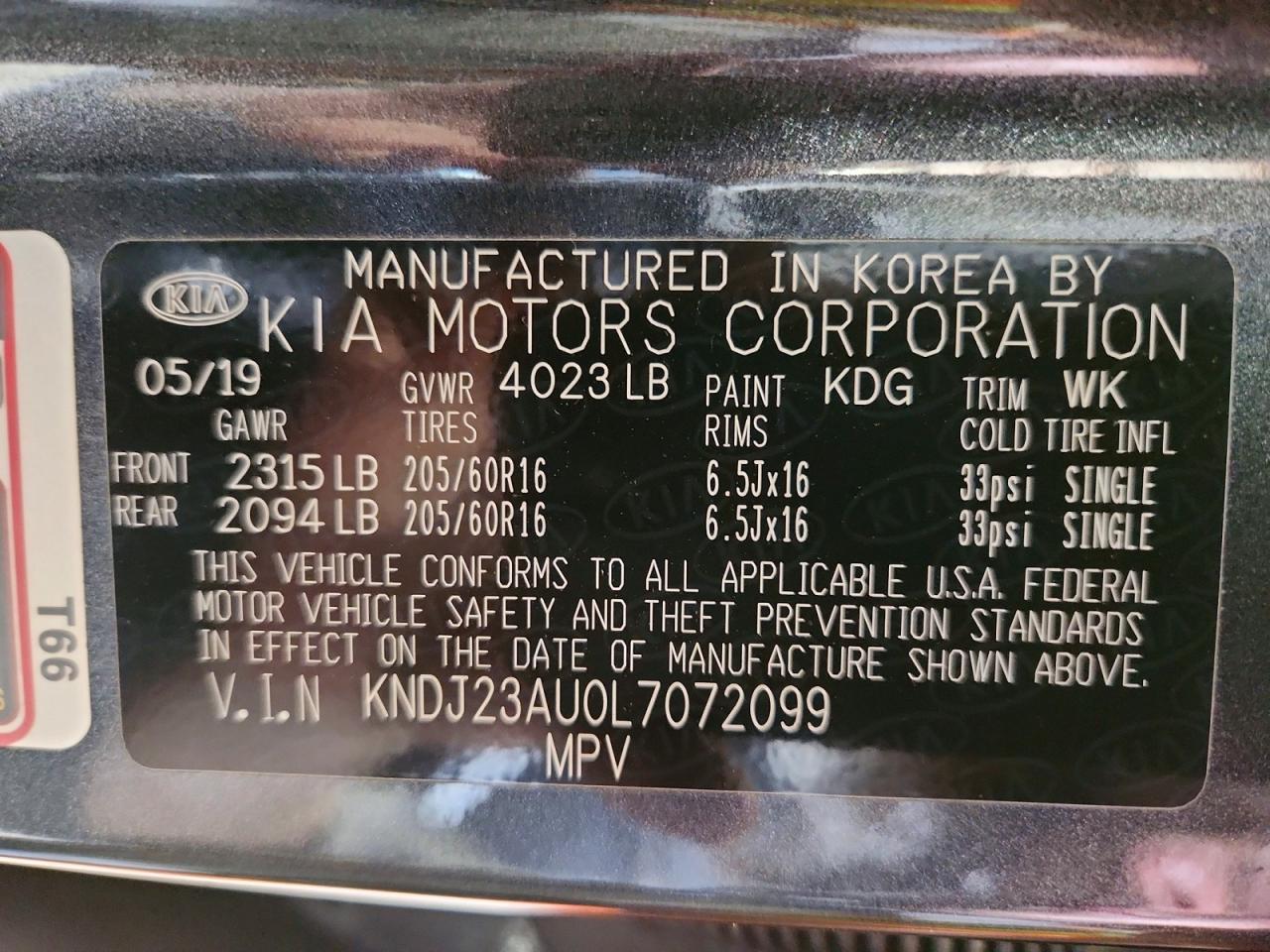 Kia Soul Lx