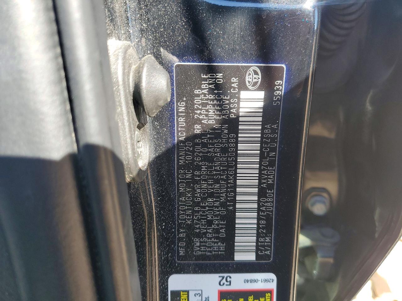 Toyota Camry Se