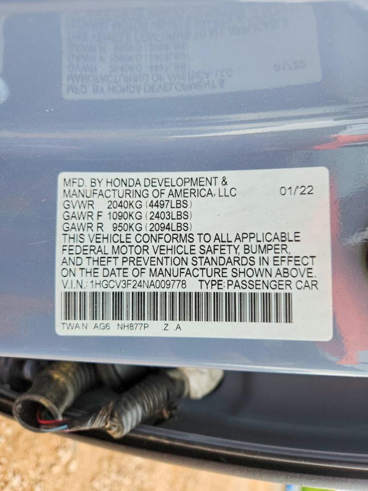 Honda Accord Hybrid Sport
