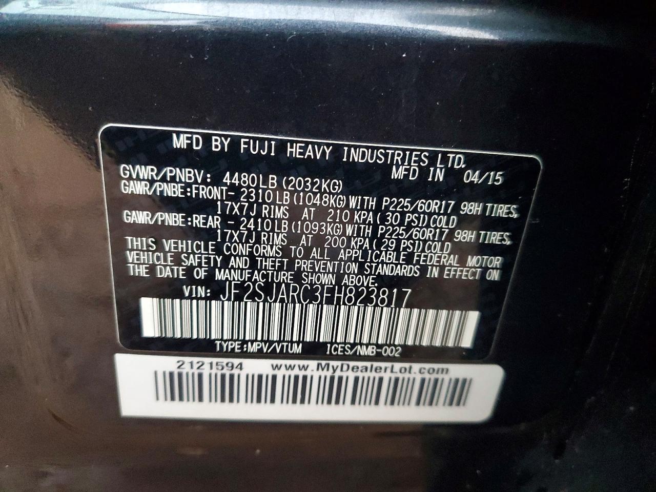 Subaru Forester 2.5i Limited