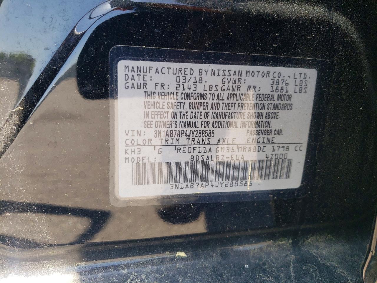 Nissan Sentra S