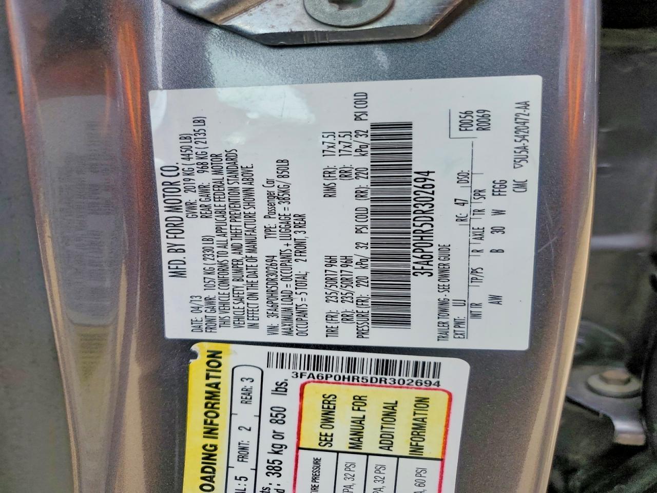 Ford Fusion Se