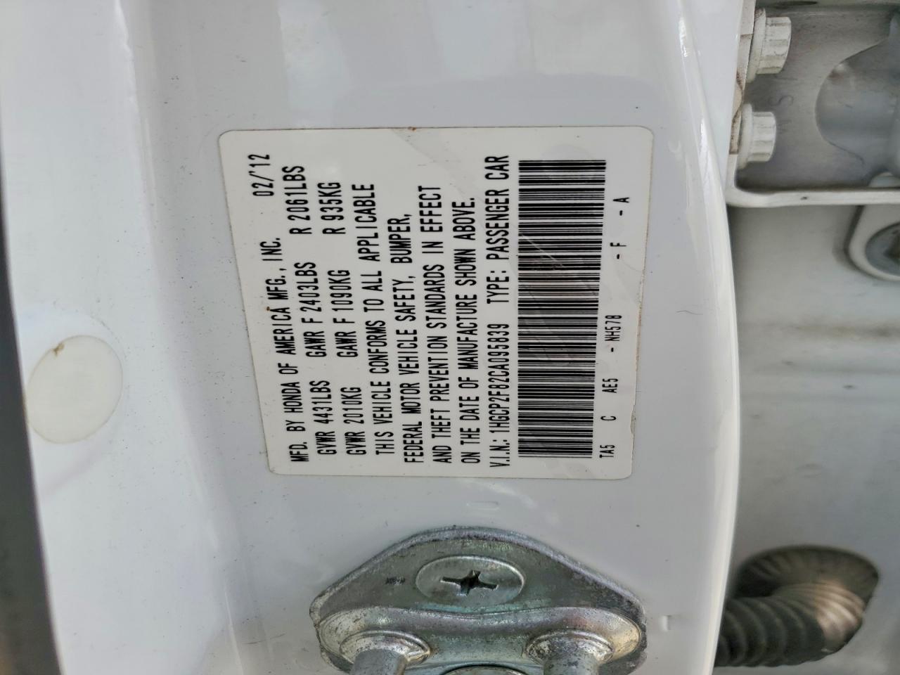 Honda Accord Exl