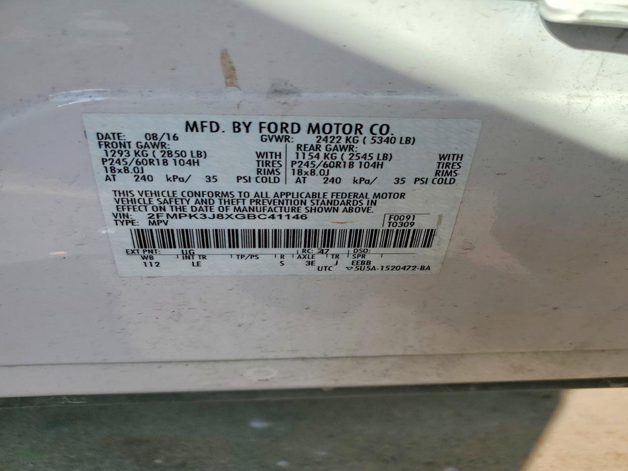Ford Edge Sel