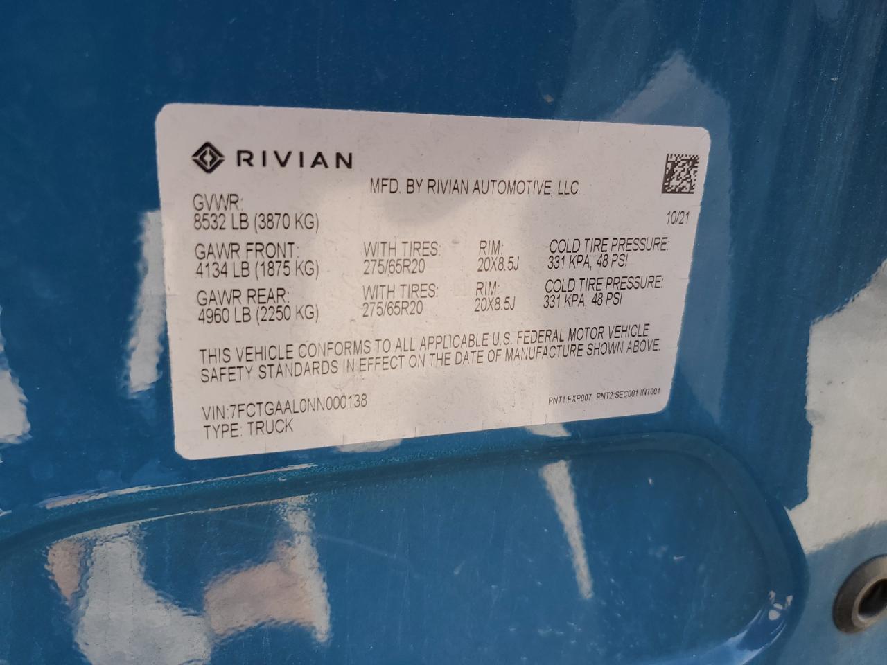 Rivian Rit Launch Edition