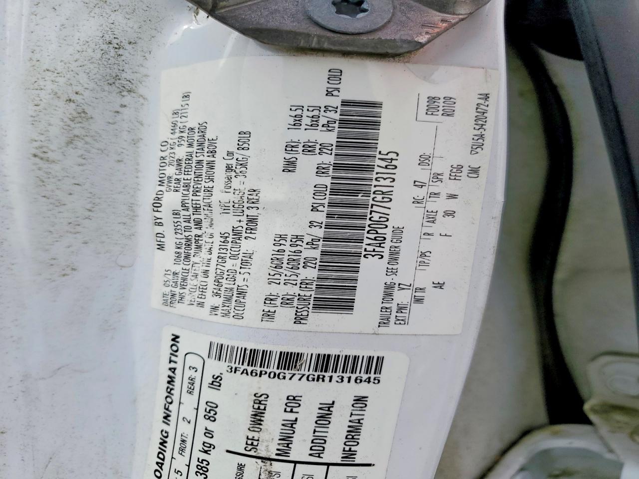 Ford Fusion S