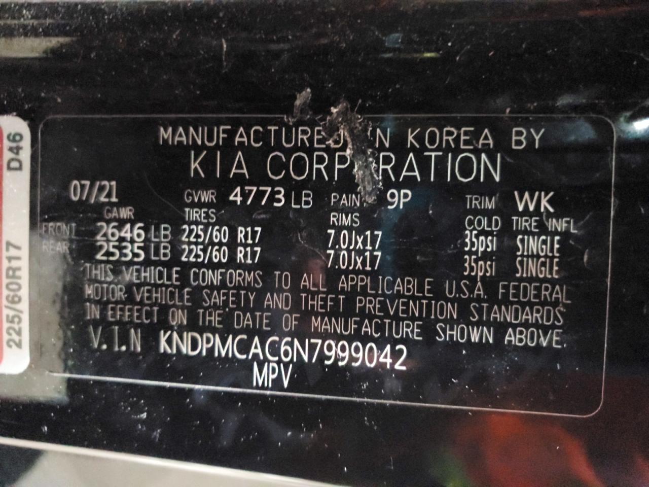 Kia Sportage Lx