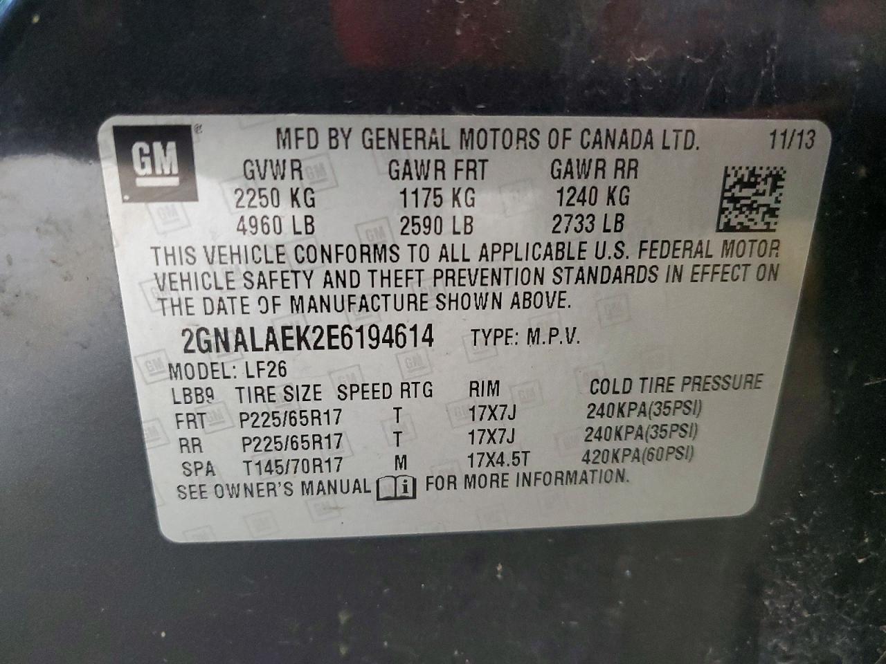 Chevrolet Equinox Ls