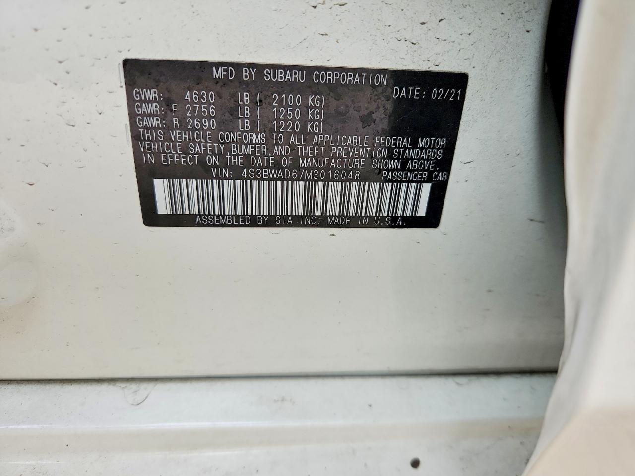 Subaru Legacy Premium