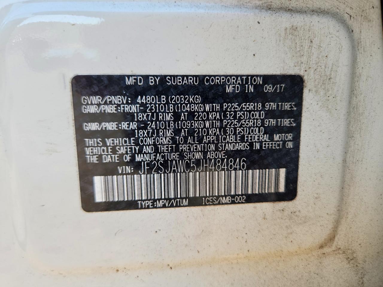 Subaru Forester 2.5i Touring