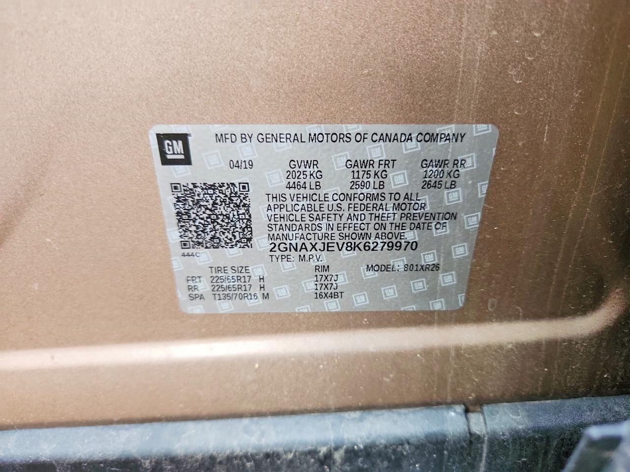 Chevrolet Equinox Lt