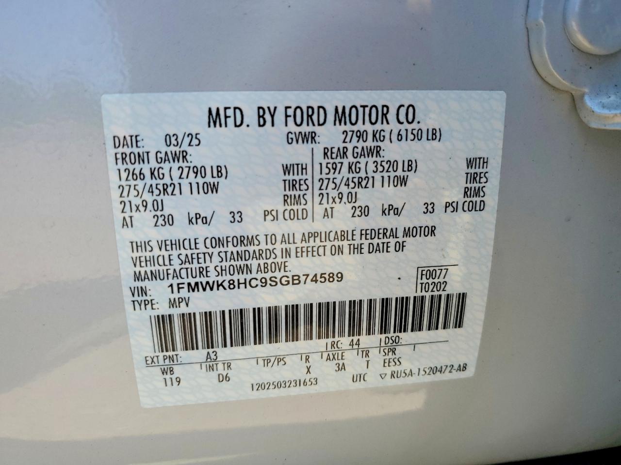 Ford Explorer Platinum