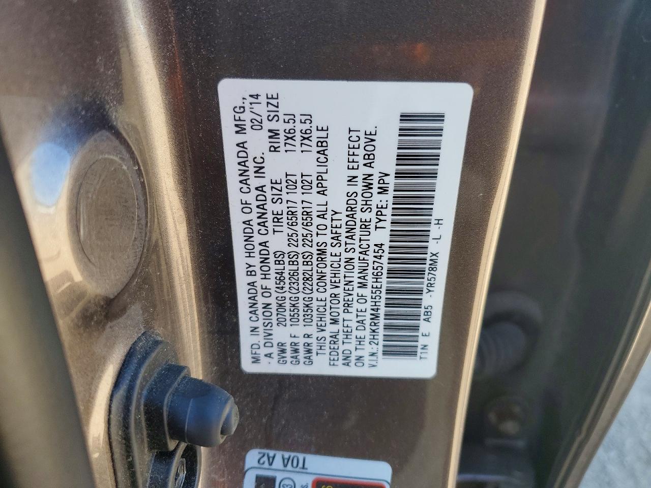 Honda Crv Ex