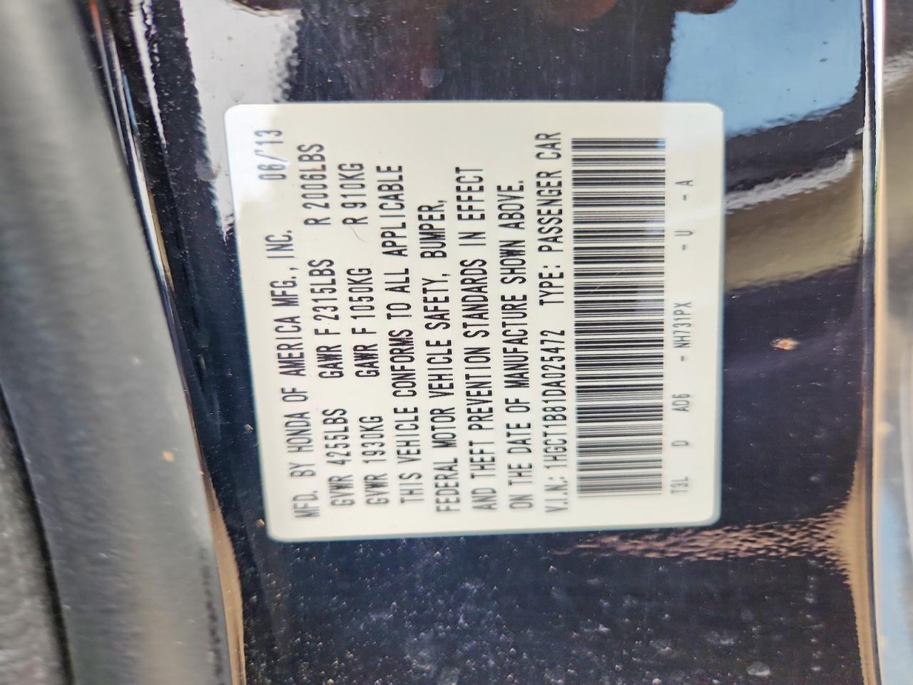 Honda Accord Exl