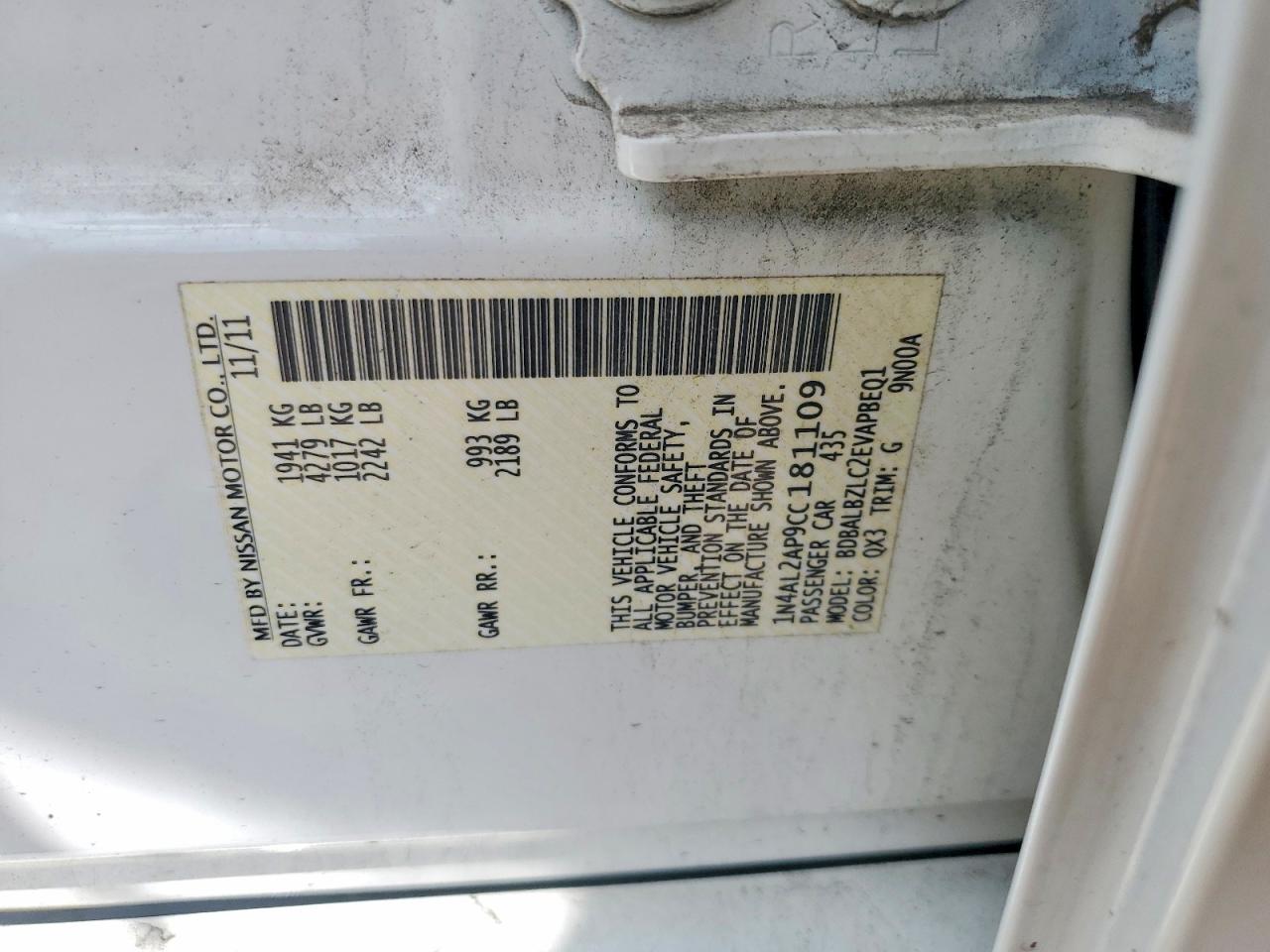 Nissan Altima 2.5