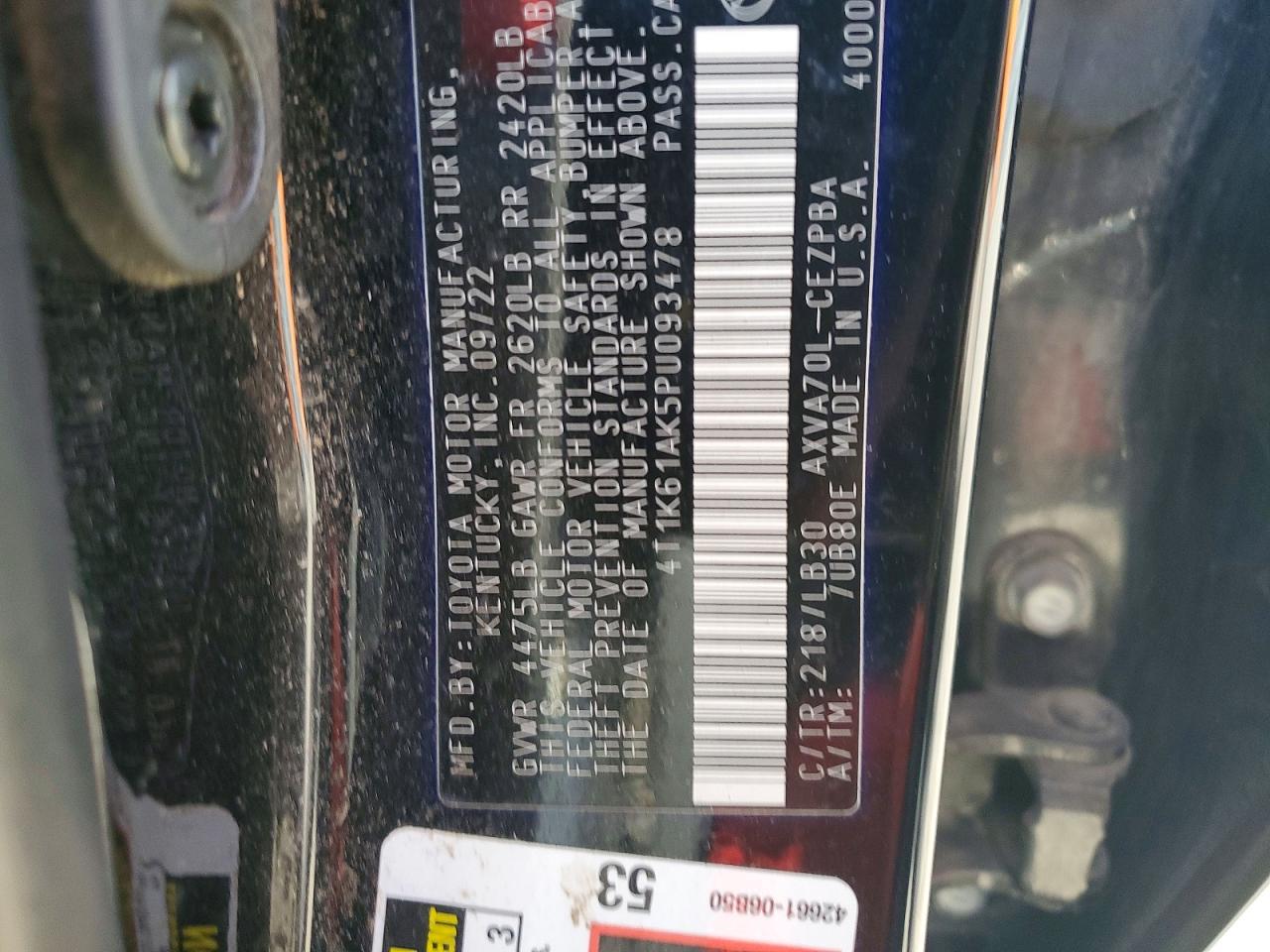 Toyota Camry Xse
