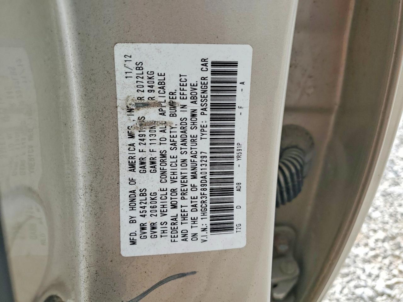 Honda Accord Exl