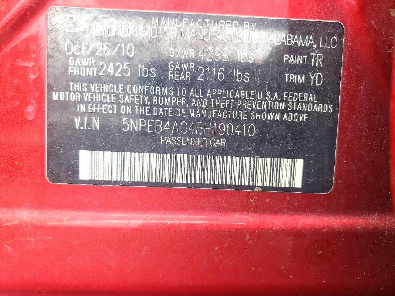 Hyundai SONATA Gls