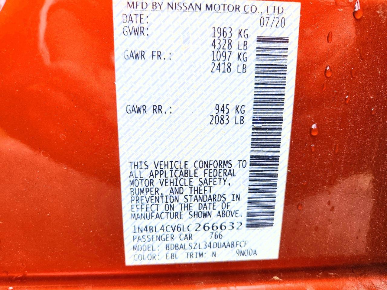 Nissan Altima Sr