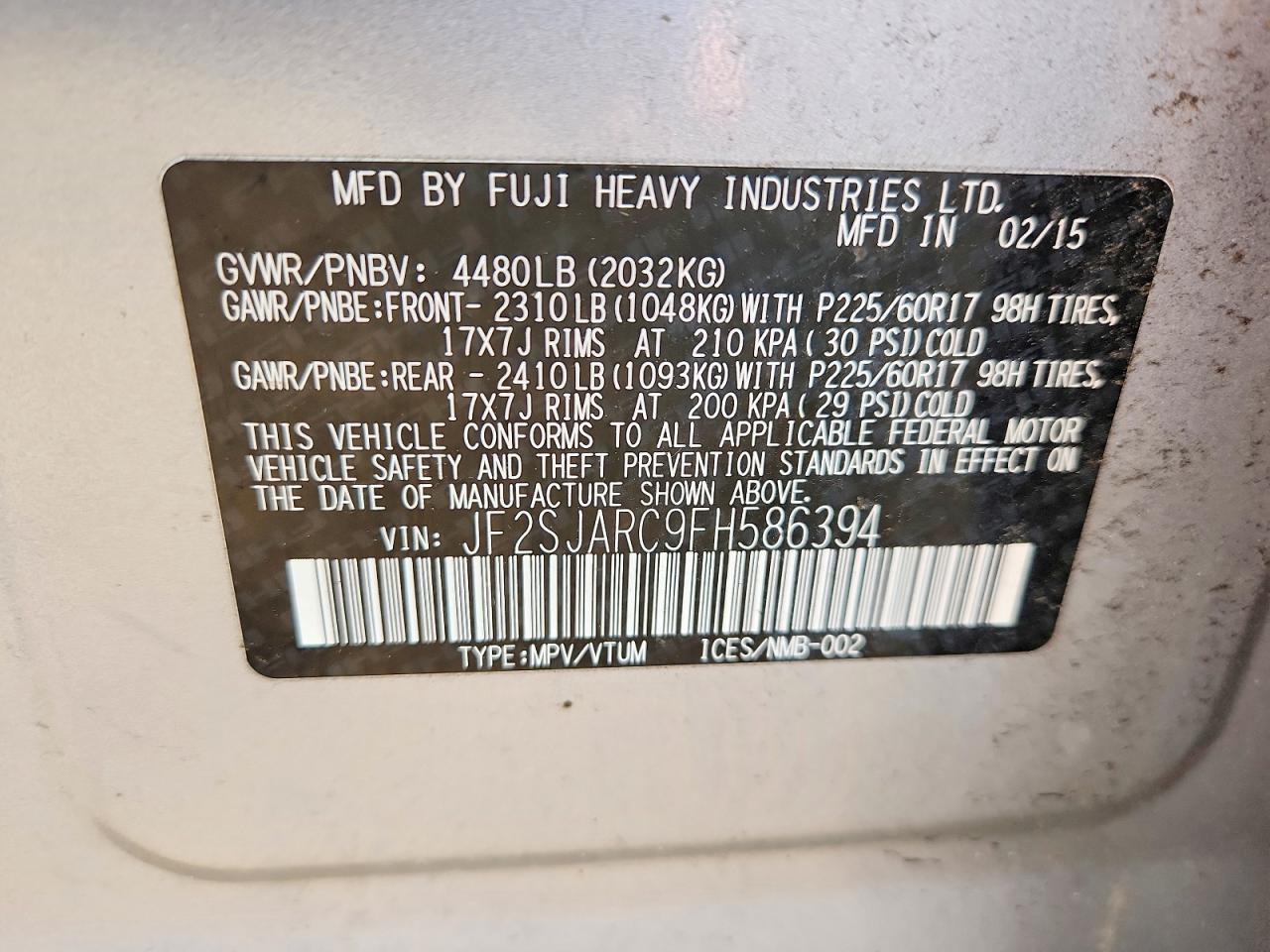Subaru Forester 2.5i Limited