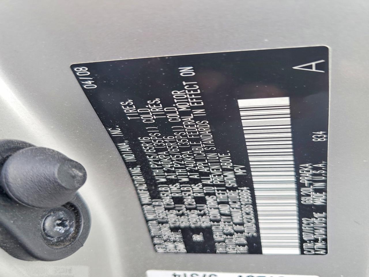 Toyota Sienna Le 8-passenger