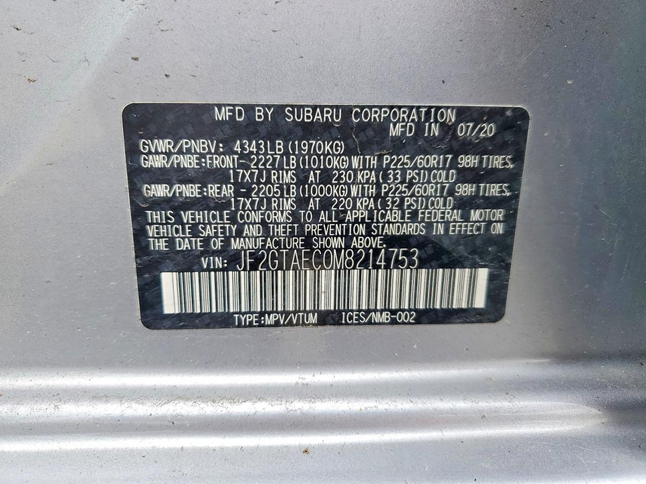 Subaru Crosstrek Premium